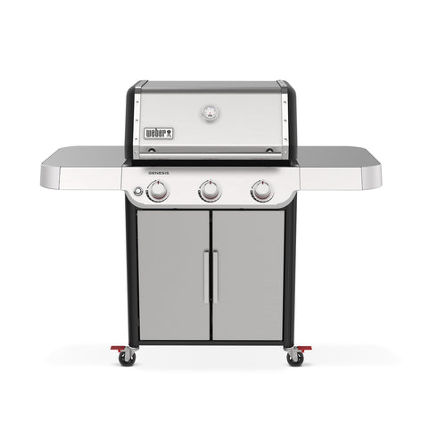 Weber Genesis S-315 Gas Grill, Propane Grill, Stainless Steel BBQ Grill