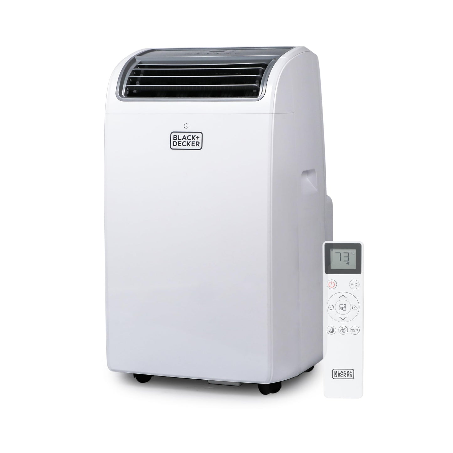 BLACK+DECKER Smart Portable Air Conditioner with Heat, 14,000 BTU, White