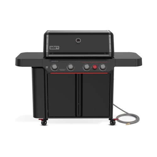 Weber Genesis E‑430 Gas Grill Stealth Edition, Natural Gas BBQ Grill