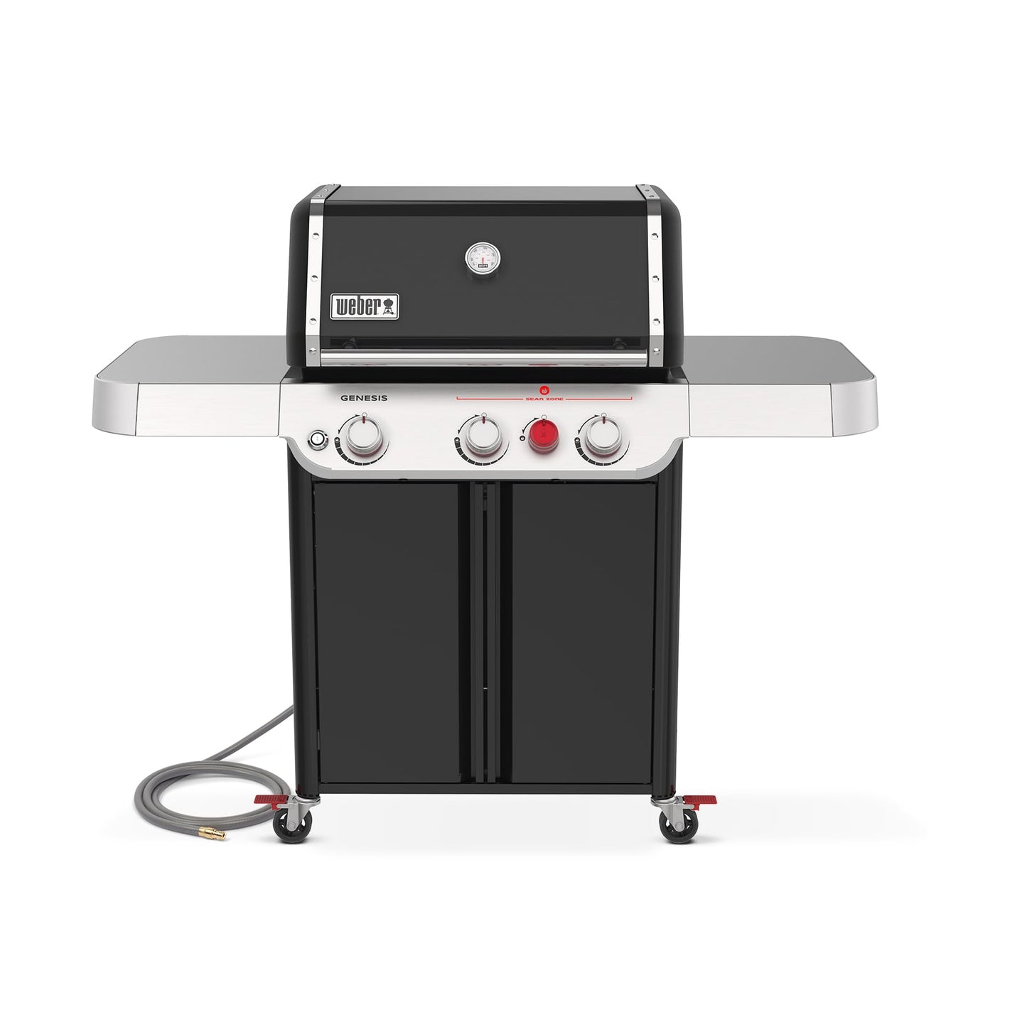 Weber Genesis E-325 Gas Grill for Outdoor Cooking, Natural Gas, Black