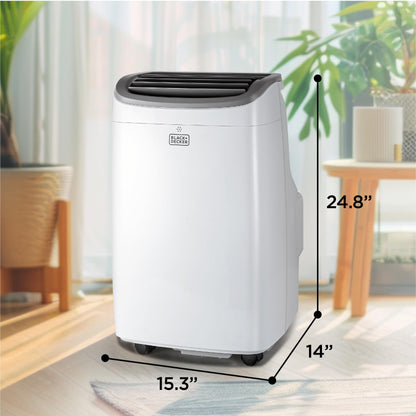 BLACK+DECKER Portable Air Conditioner, 10,000 BTU, BPACT10WT, White