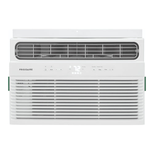 8,000 BTU Smart Window Air Conditioner with Wi-Fi, Cools Up to 350 Sq. Ft., Remote Control, Quiet Operation