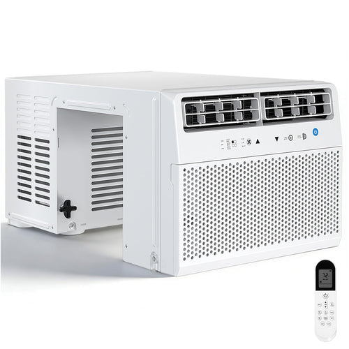 U-Shaped Window Air Conditioner, 10,000 BTU Window AC Unit Cools Up to 450 Sq. Ft for Bedroom/Living Room