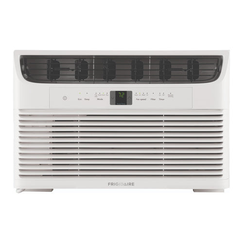 6,000 BTU Window Air Conditioner with Remote Control, Cools Up to 250 Sq. Ft., Quiet Operation, Eco Mode