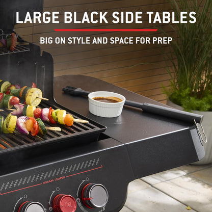 Weber Genesis E‑430 Gas Grill Stealth Edition, Natural Gas BBQ Grill