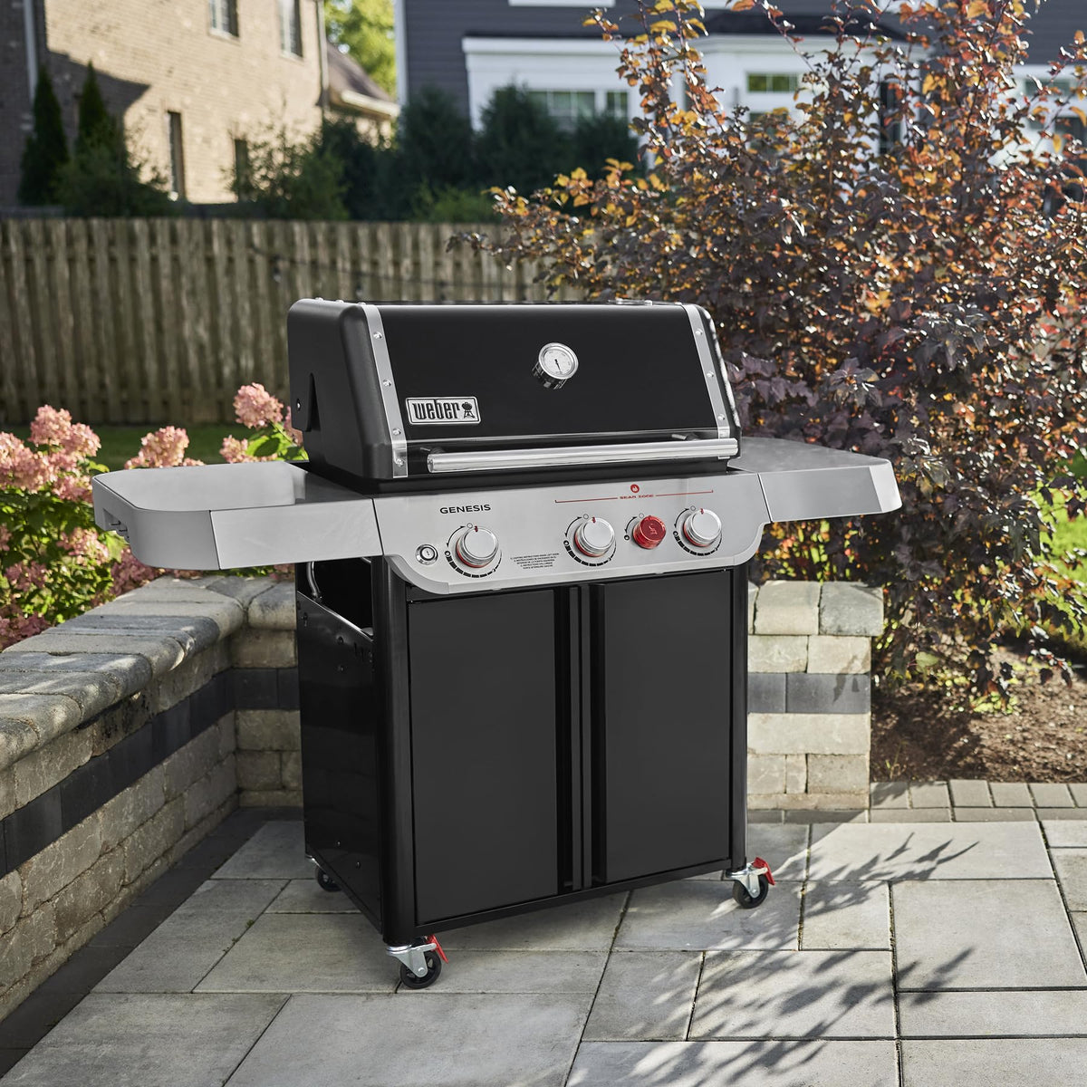 Weber Genesis E-325 Gas Grill for Outdoor Cooking, Natural Gas, Black