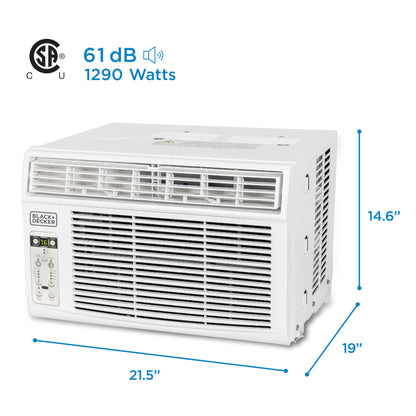 Window Air Conditioner 14300 BTU, BD145WT6, White