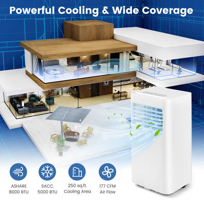 Best Portable Air Conditioner Stand Up Room Cooler Indoor AC Unit