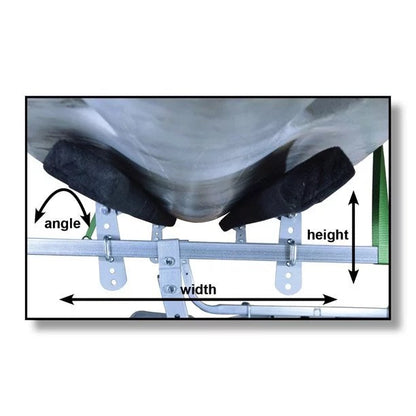 EcoLight Single Kayak Trailer