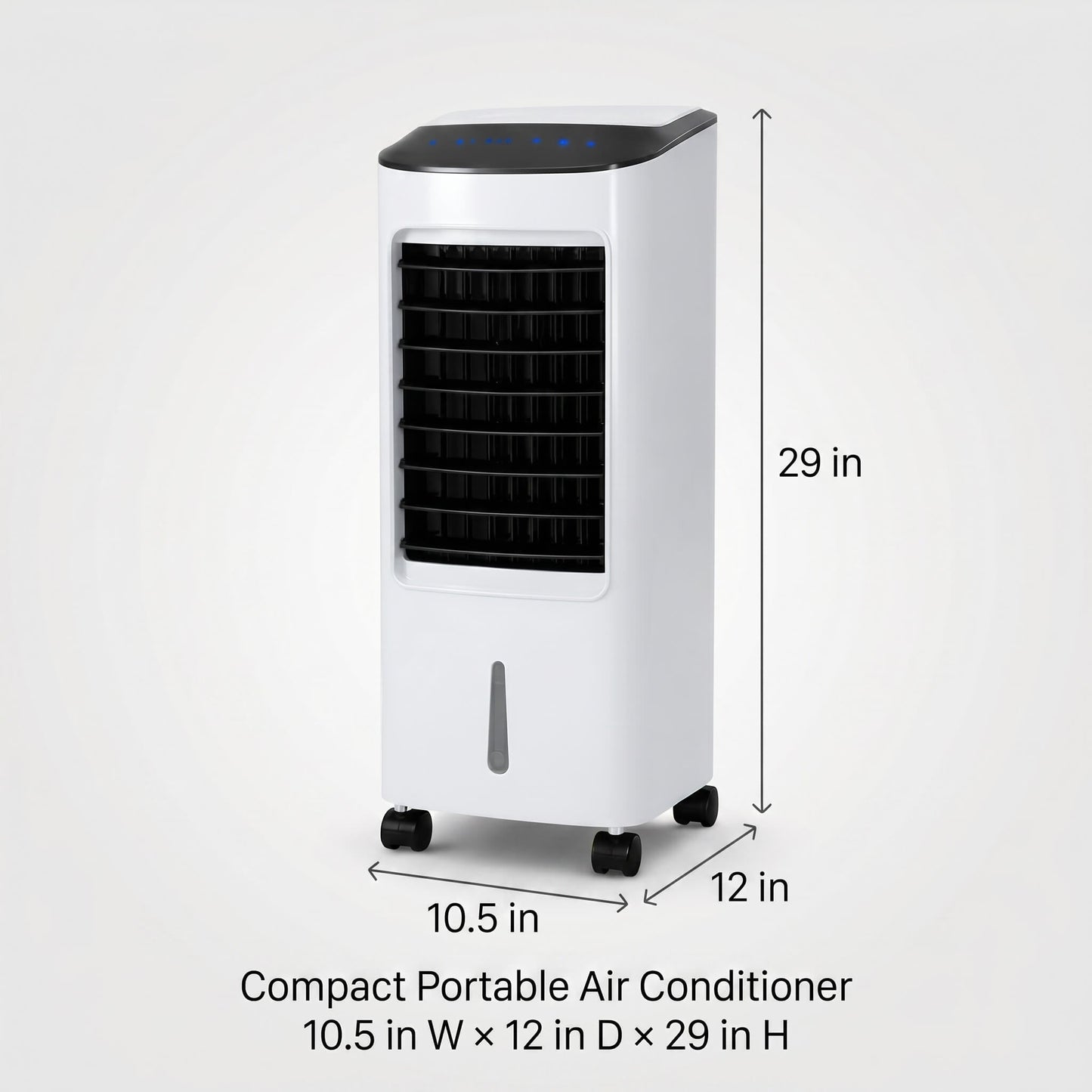 Portable Air Conditioner Stand Up Room Cooler Indoor AC Unit ( Windowless ) for Bedroom, Home & Office