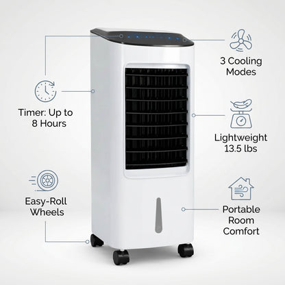 Portable Air Conditioner Stand Up Room Cooler Indoor AC Unit ( Windowless ) for Bedroom, Home & Office