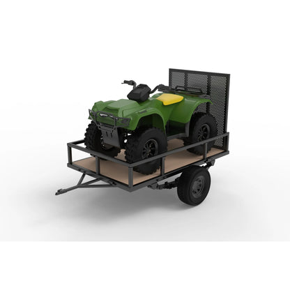 Carry-On 5x8 Utility Trailer with Wood Floor – Model 5X8GW2K