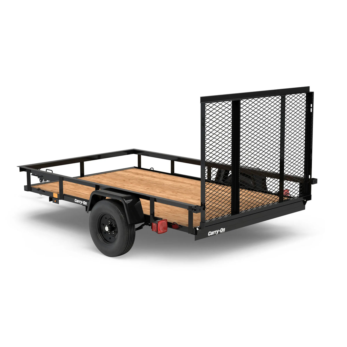 Carry-On 5x8 Utility Trailer with Wood Floor – Model 5X8GW2K