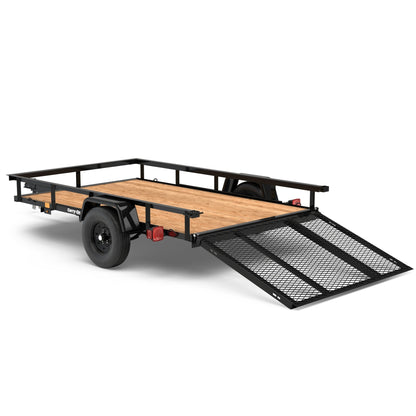 Carry-On 5x8 Utility Trailer with Wood Floor – Model 5X8GW2K